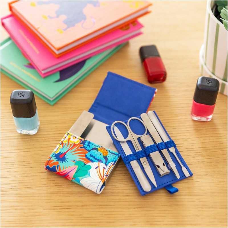 Kit de manucure bleu