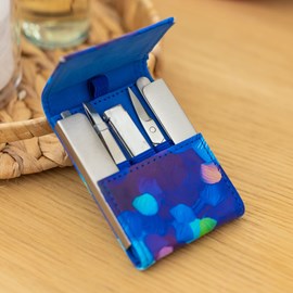 Kit de manucure  bleu