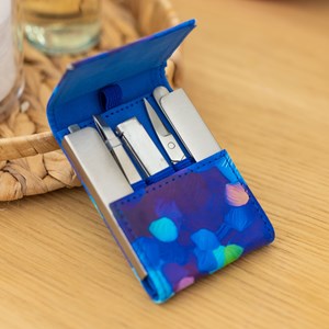 Kit de manucure  bleu