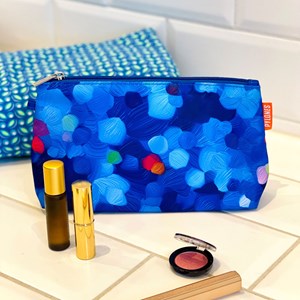 Trousse à maquillage  bleu