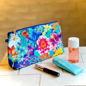 Trousse à maquillage  bleu