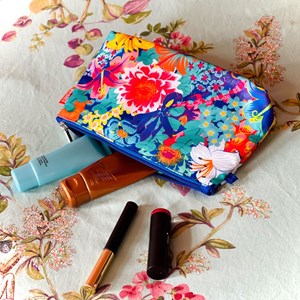 Trousse à maquillage  bleu