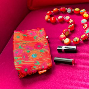 Trousse à maquillage  rouge