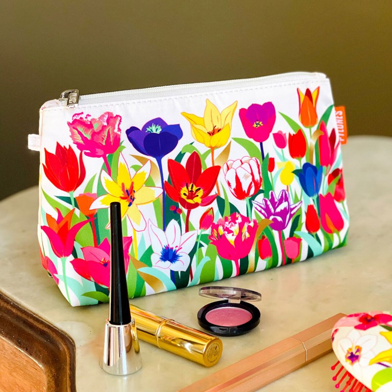 Trousse à maquillage multicolore