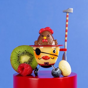 Coquetier design  pirate