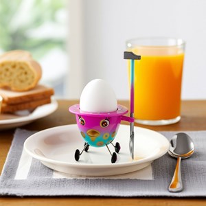 Coquetier design  violet