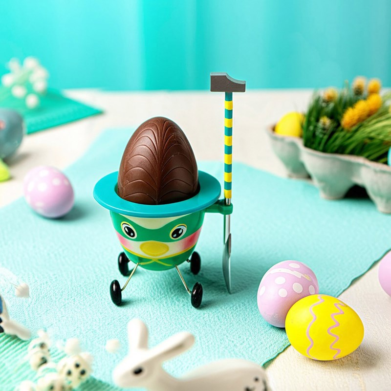 Coquetier design héros