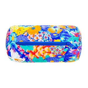 Coussin de voyage pliable 3 en 1 bleu