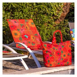 Serviette microfibre  rouge