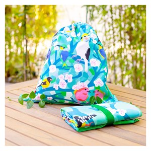 Serviette microfibre  bleu clair