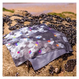 Serviette microfibre  noir