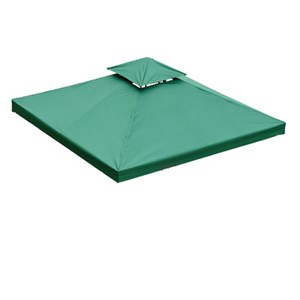 Toile de rechange tonnelle 3x3 m vert