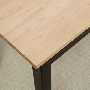 Banc 2 personnes dim. 102l x 36l x 45h cm bois de pin