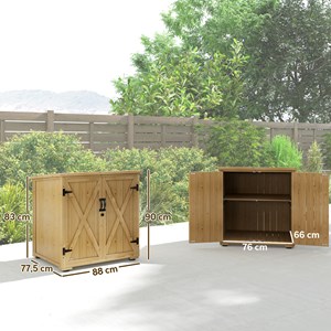 Armoire de jardin 2 portes
