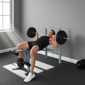 Banc de musculation fitness complet