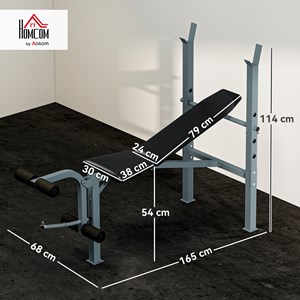 Banc de musculation fitness complet