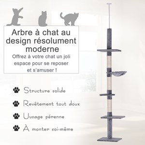 Arbre à chat 5 niveaux d'activités