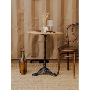 Denise, la table de bistro en bois n°53