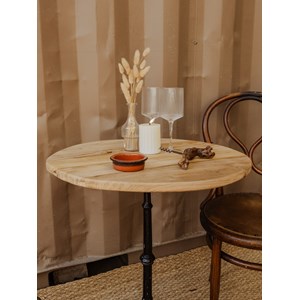 Denise, la table de bistro en bois n°53