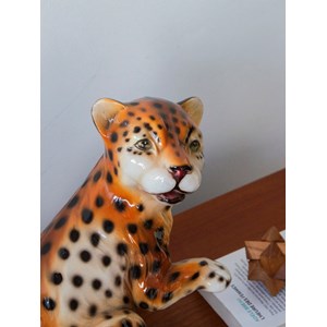 Léopard en céramique italienne n°501