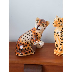 Léopard en céramique italienne n°501