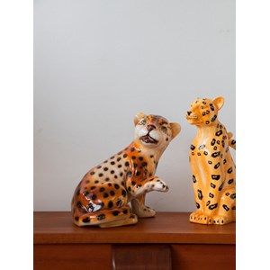 Léopard en céramique italienne n°501