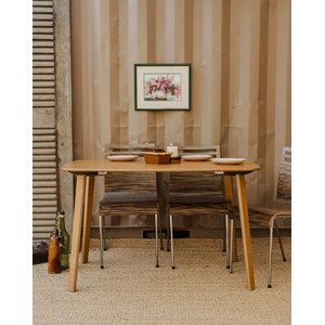 Karla, la table à manger en bois n°1019