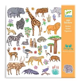 Stickers papier kenya mix