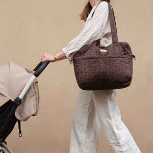 Sac à langer imperméable hyde park léonie brown
