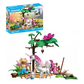 Ecurie licorne magique : maman & poulain