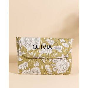 Matelas à langer de voyage wulan light kaki floral