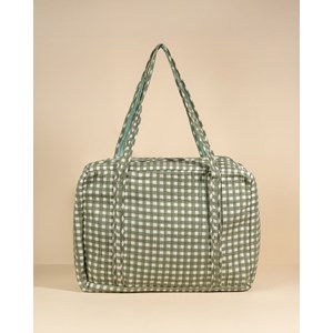 Sac week-end ou à langer lola vichy kaki