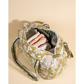 Sac à langer ou de journée sunee light kaki floral