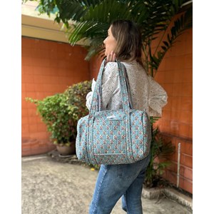 Sac à langer ou de journée sunee lys bleu jean