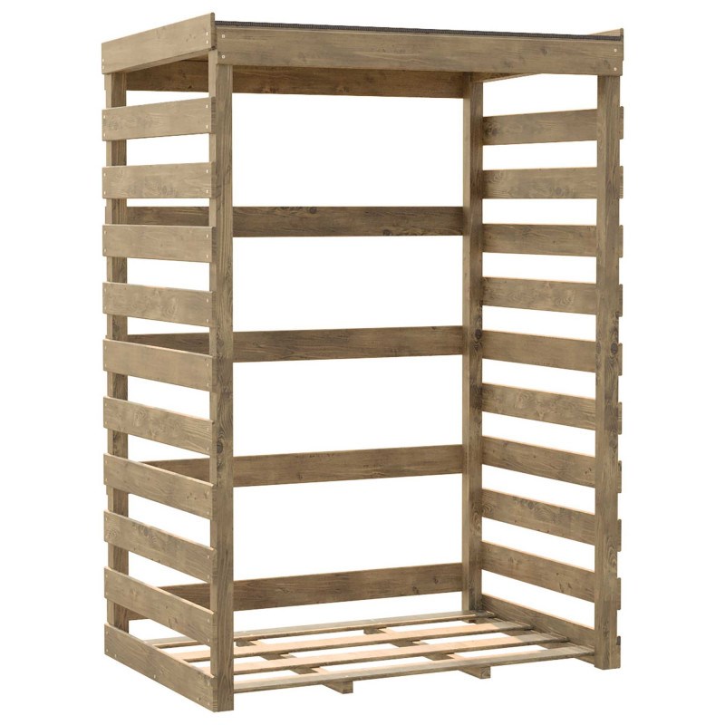 Cerland - Abri buches bois 120x82x174cm