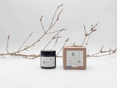 Bougie apothicaire 100g fleur de tiaré 6