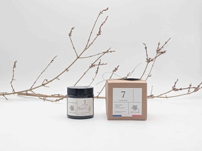 Bougie apothicaire 100g amandier 7