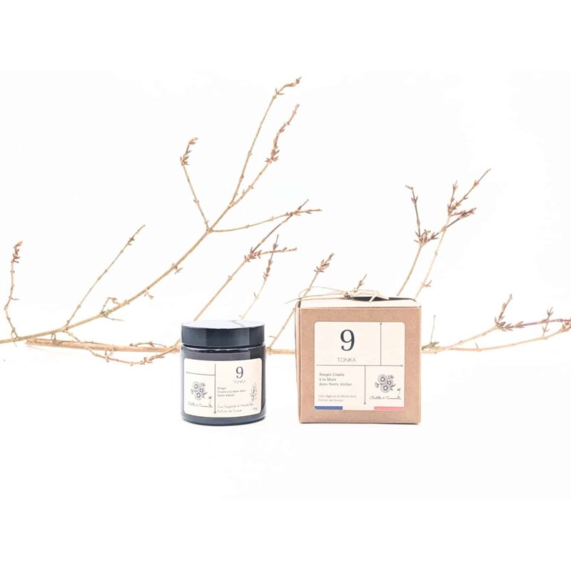 Bougie apothicaire 100g tonka 9