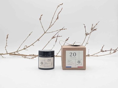Bougie apothicaire 100g cardamome 20