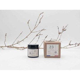 Bougie apothicaire 100g fleur de lin 23