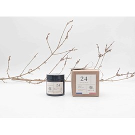 Bougie apothicaire 100g orange épicée 24