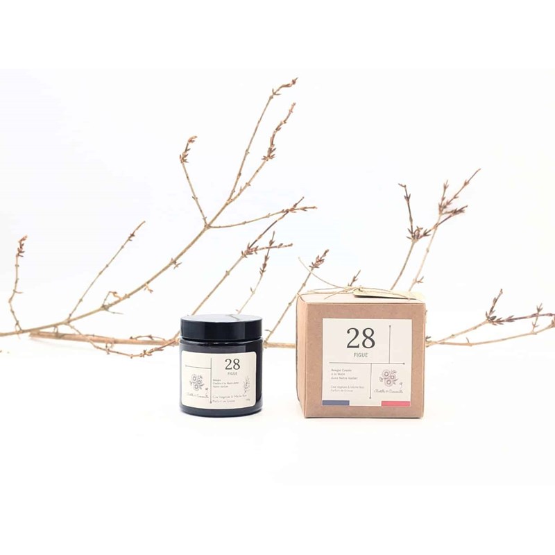 Bertille & Camomille - Bougie apothicaire 100g figue 28