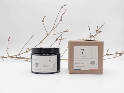 Bougie apothicaire 470g amandier 7