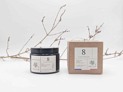 Bougie apothicaire 470g fleur d'oranger 8