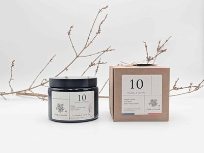 Bougie apothicaire 470g aiguille de pin 10