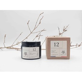 Bougie apothicaire 470g eucalyptus orange 12