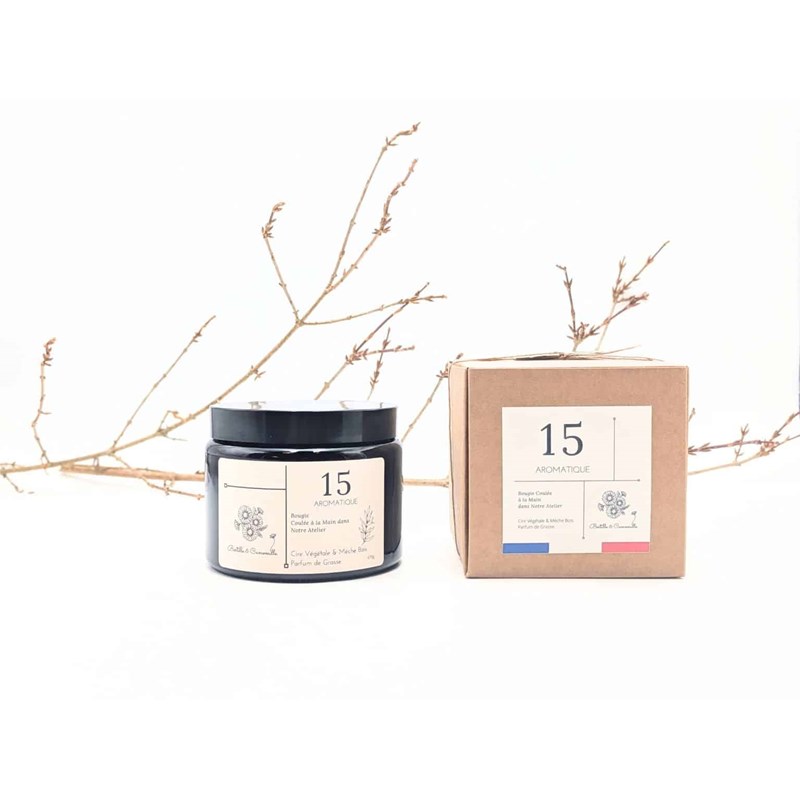 Bertille & Camomille - Bougie apothicaire 470g aromatique 15