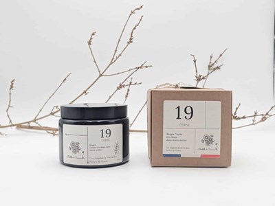 Bougie apothicaire 470g cerise 19