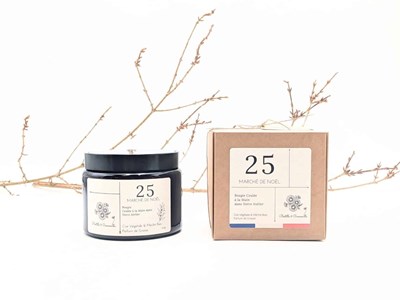 Bougie apothicaire 470g marché de noël 25