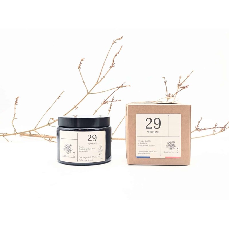 Bougie apothicaire 470g verveine 29